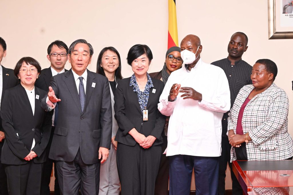 President Museveni Meets Japanese delegation led by Ambassador Takahashi Misako - State House Entebbe - 28-Sep-2026