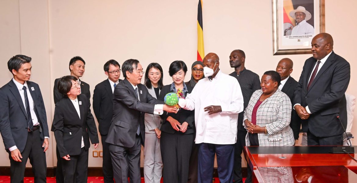 President Museveni Meets Japanese delegation led by Ambassador Takahashi Misako - State House Entebbe - 28-Sep-2026