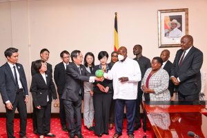 President Museveni Meets Japanese delegation led by Ambassador Takahashi Misako - State House Entebbe - 28-Sep-2026