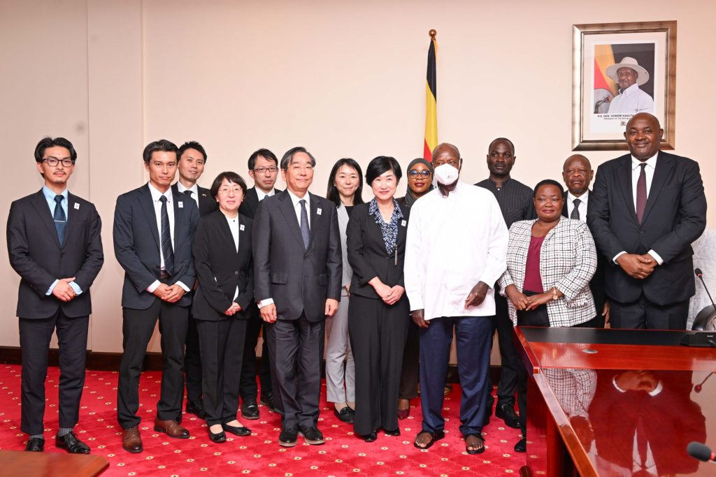 President Museveni Meets Japanese delegation led by Ambassador Takahashi Misako - State House Entebbe - 28-Sep-2026