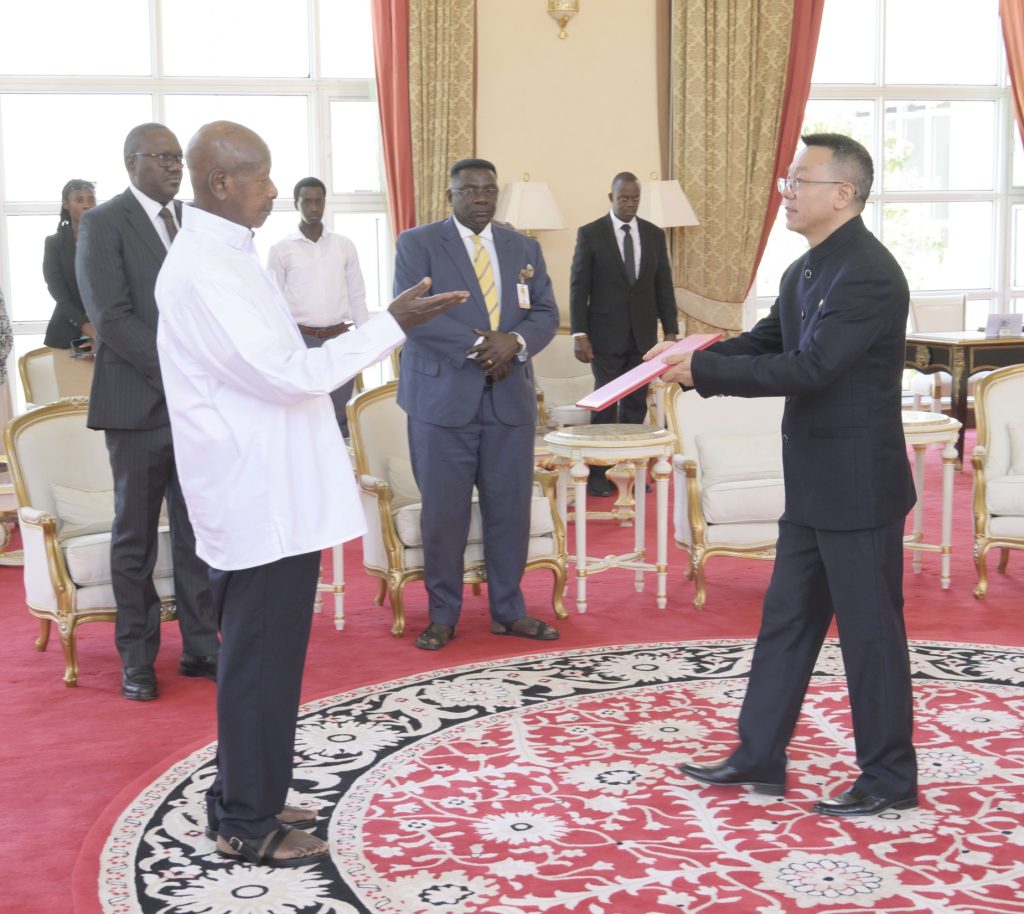 President Museveni Receives Credentials From China New Envoy - State House Entebbe - 01-Sep-2026