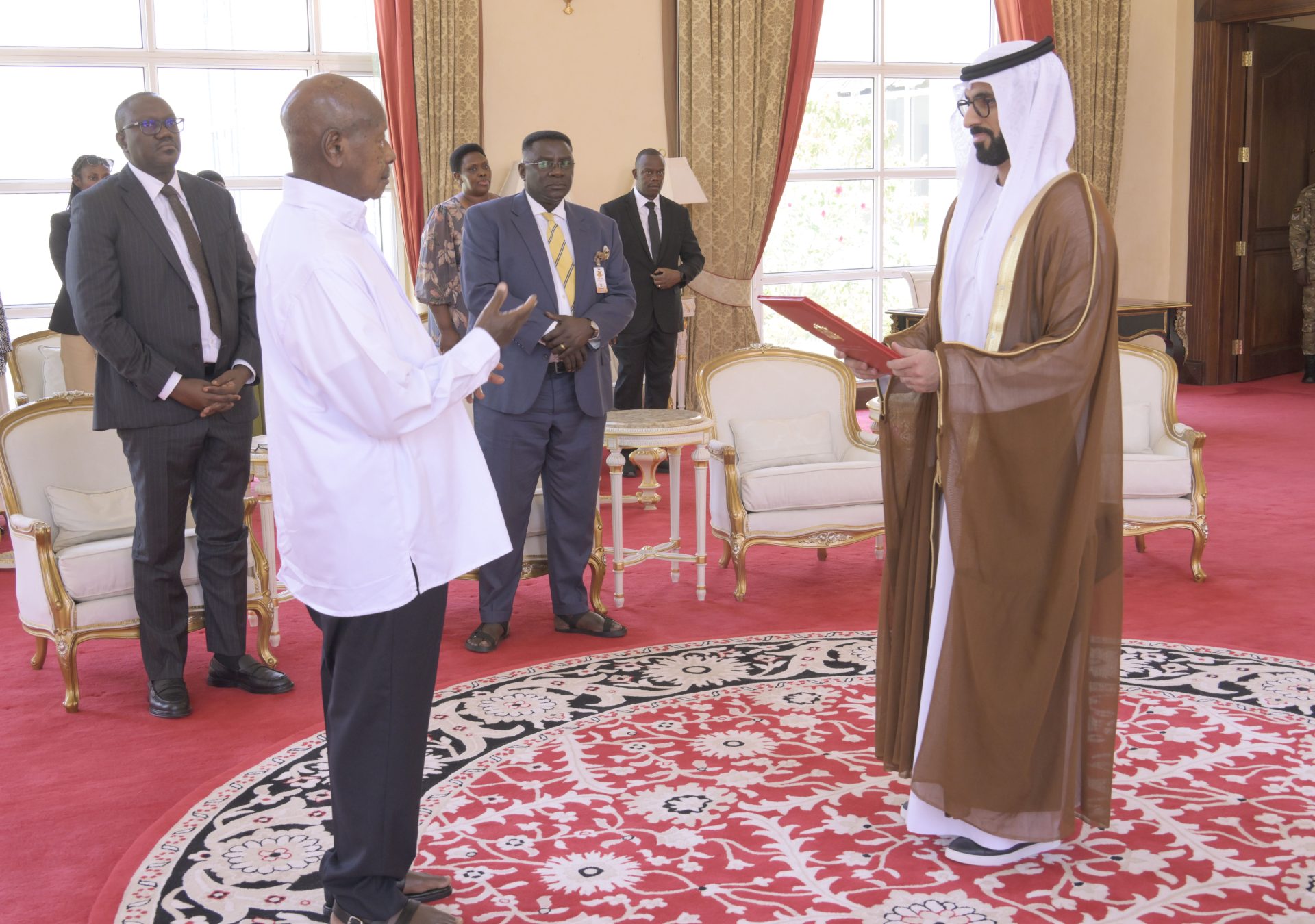 President Museveni Receives Credentials From UAE New Envoy - State House Entebbe - 01-Sep-2026