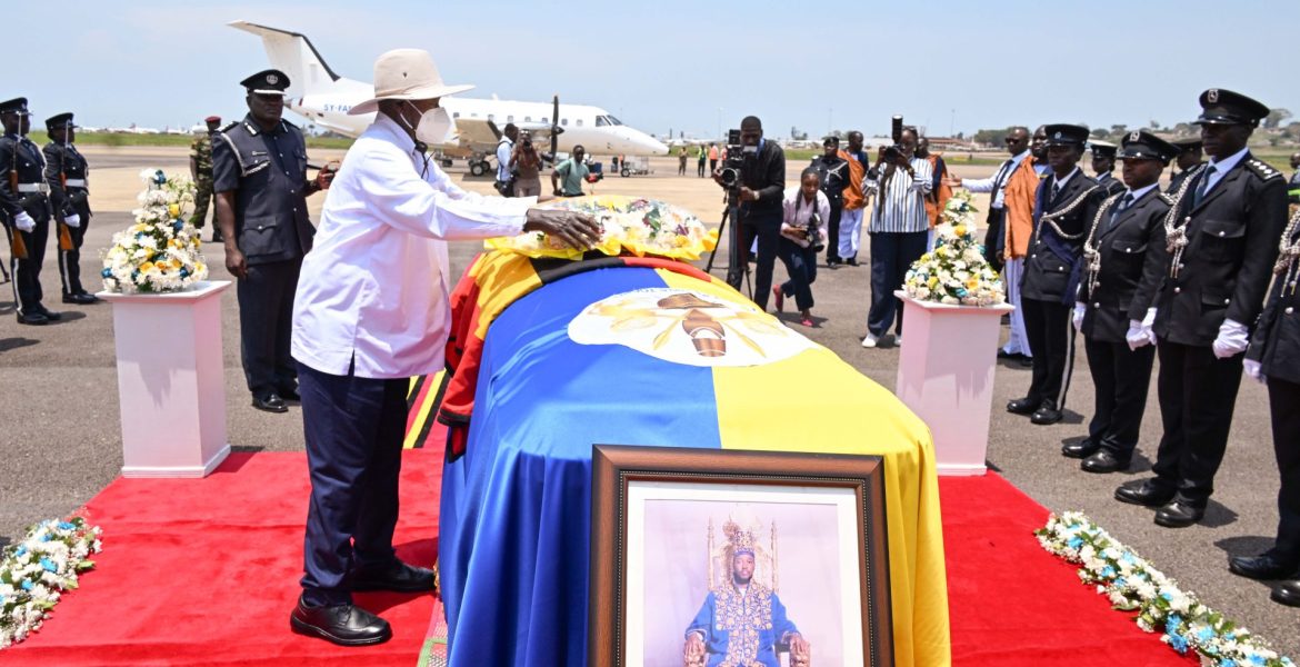 President Museveni Receives King Oyo’s Body at Entebbe Airport - 04-Sep-2026