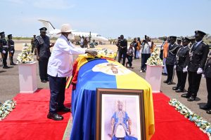 President Museveni Receives King Oyo’s Body, Hails His Leadership President Museveni Receives King Oyo’s Body at Entebbe Airport - 04-Sep-2026