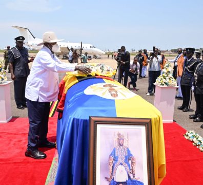 President Museveni Receives King Oyo’s Body at Entebbe Airport - 04-Sep-2026