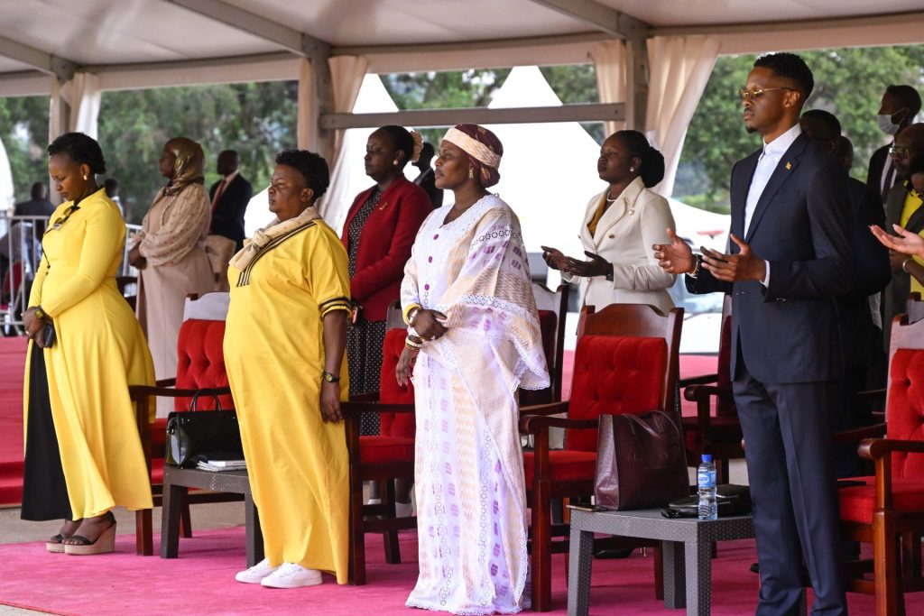 Some of the guests who turned up for President Museveni's 82nd birthday celebartions at Kololo on Saturday Septh 19th. PPU Photo