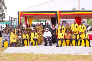 President Museveni Urges Sheema Farmers To Embrace Irrigation, Commercial Agriculture To Fight Poverty President Museveni Attends Prof Ephraim Kamuntu Thanksgiving Ceremony - Sheema District - 24-Oct-2026