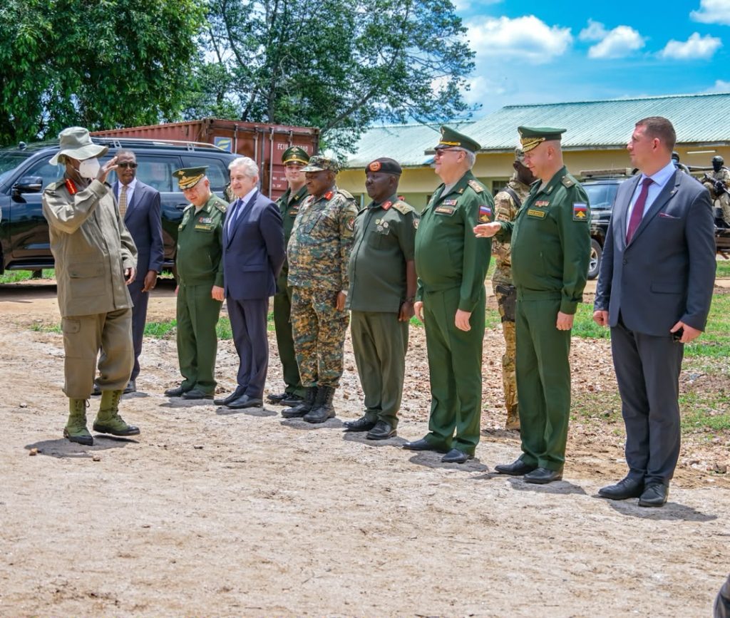 President Museveni Commissions Modern Warfare Technology - Mechanised Warfare College Kalama, Mubende District - 21-Oct-2026