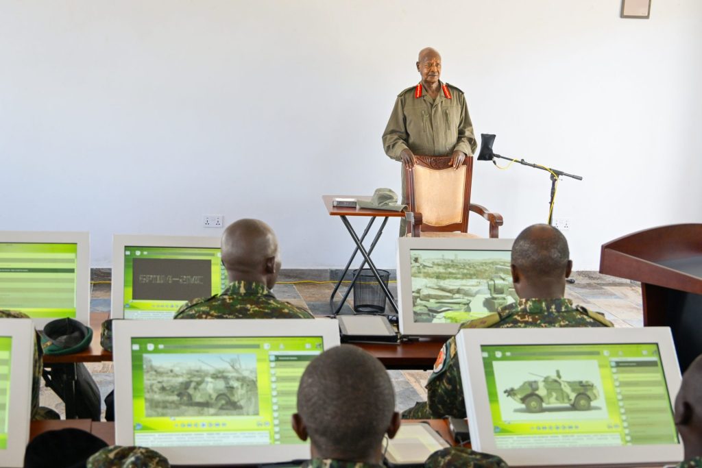 President Museveni Commissions Modern Warfare Technology - Mechanised Warfare College Kalama, Mubende District - 21-Oct-2026