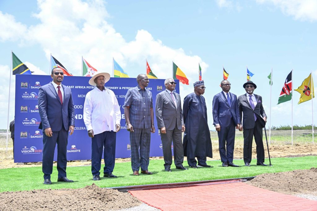 President Museveni at the Groundbreaking of Dangote East Africa Petroleum Refinery - Lamu, Kenya - 30-Sep-2026