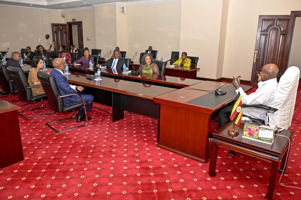 President Museveni Meets Commonwealth SG Shirley Botchwey - State House Entebbe - 07-Oct-2026