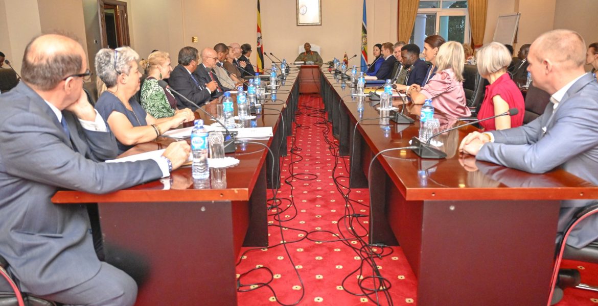 President Museveni Meets European Union Ambassadors and Investors - State House Entebbe - 22-Oct-2026