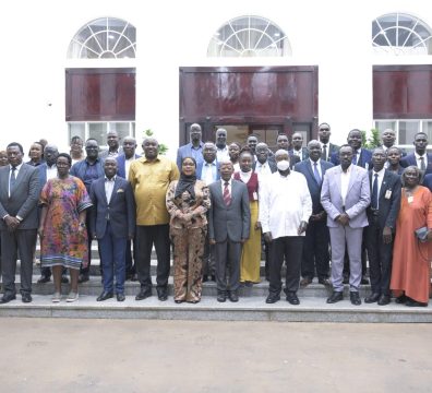 President Museveni Meets Medical Interns Led By Dr Frank Asiimwe - State House Entebbe - 09-Oct-2026