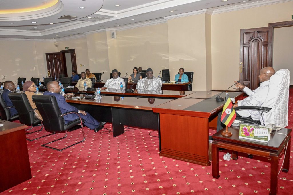 President Museveni Meets Nigerian investor Dr Abbas A Waziri - State House Entebbe - 06-Oct-2026