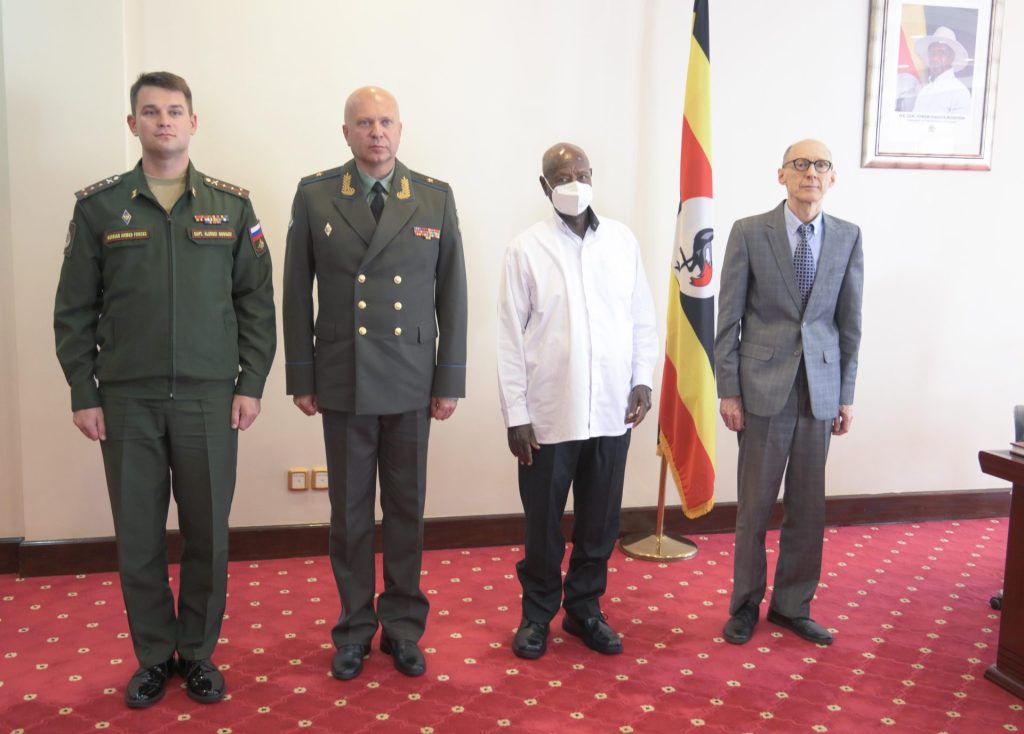 President Museveni Meets Russian Delegation Led By Maj Gen Sergei Marchuk - State House Entebbe - 09-Oct-2026