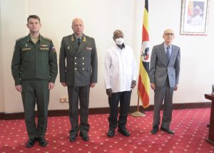 President Museveni Meets Russian Delegation Led By Maj Gen Sergei Marchuk - State House Entebbe - 09-Oct-2026