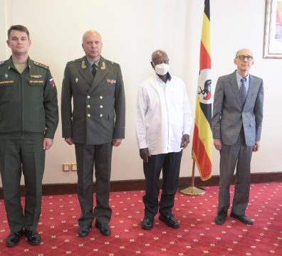 President Museveni Meets Russian Delegation Led By Maj Gen Sergei Marchuk - State House Entebbe - 09-Oct-2026