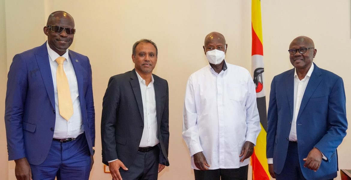 President Museveni Meets US Tech Leader Mr Mehamood Hosein - State House Entebbe - 13-Oct-2026