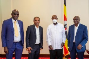 President Museveni Meets US Tech Leader Mr Mehamood Hosein - State House Entebbe - 13-Oct-2026