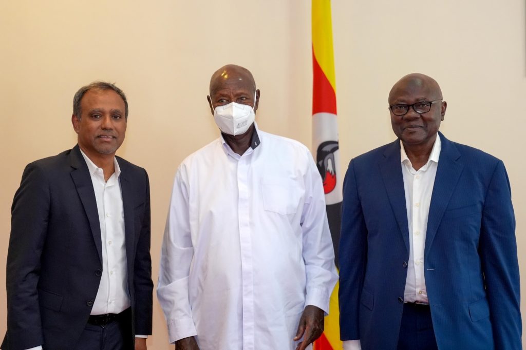 President Museveni Meets US Tech Leader Mr Mehamood Hosein - State House Entebbe - 13-Oct-2026
