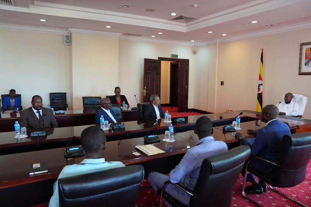 President Museveni Meets US Tech Leader Mr Mehamood Hosein - State House Entebbe - 13-Oct-2026