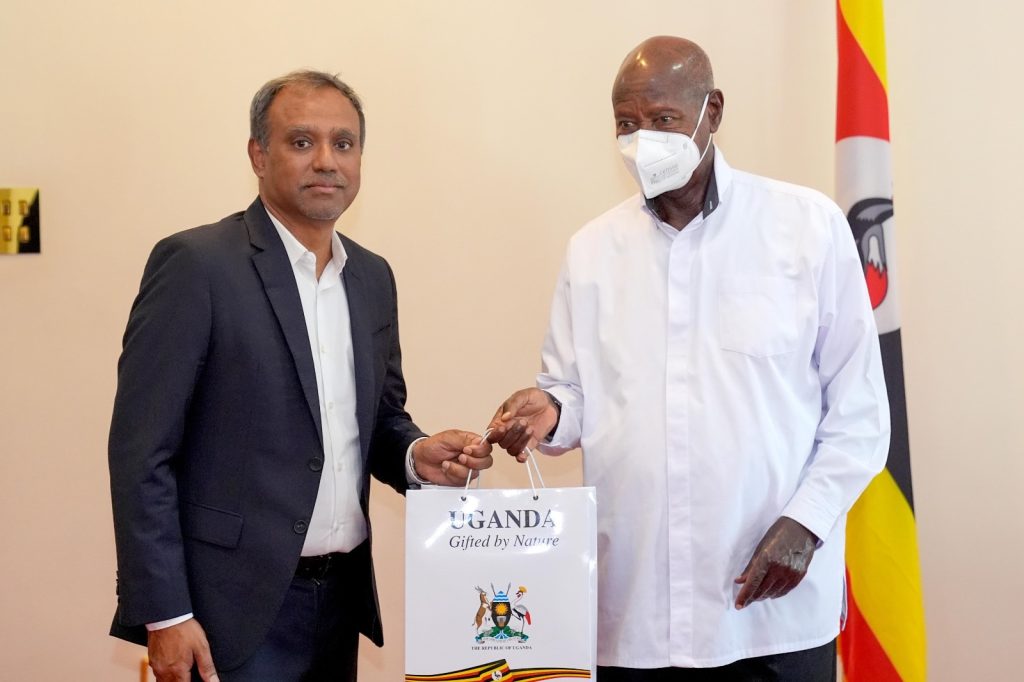 President Museveni Meets US Tech Leader Mr Mehamood Hosein - State House Entebbe - 13-Oct-2026