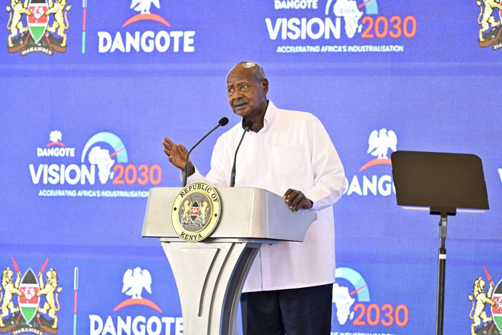 President Museveni at the Groundbreaking of Dangote East Africa Petroleum Refinery - Lamu, Kenya - 30-Sep-2026