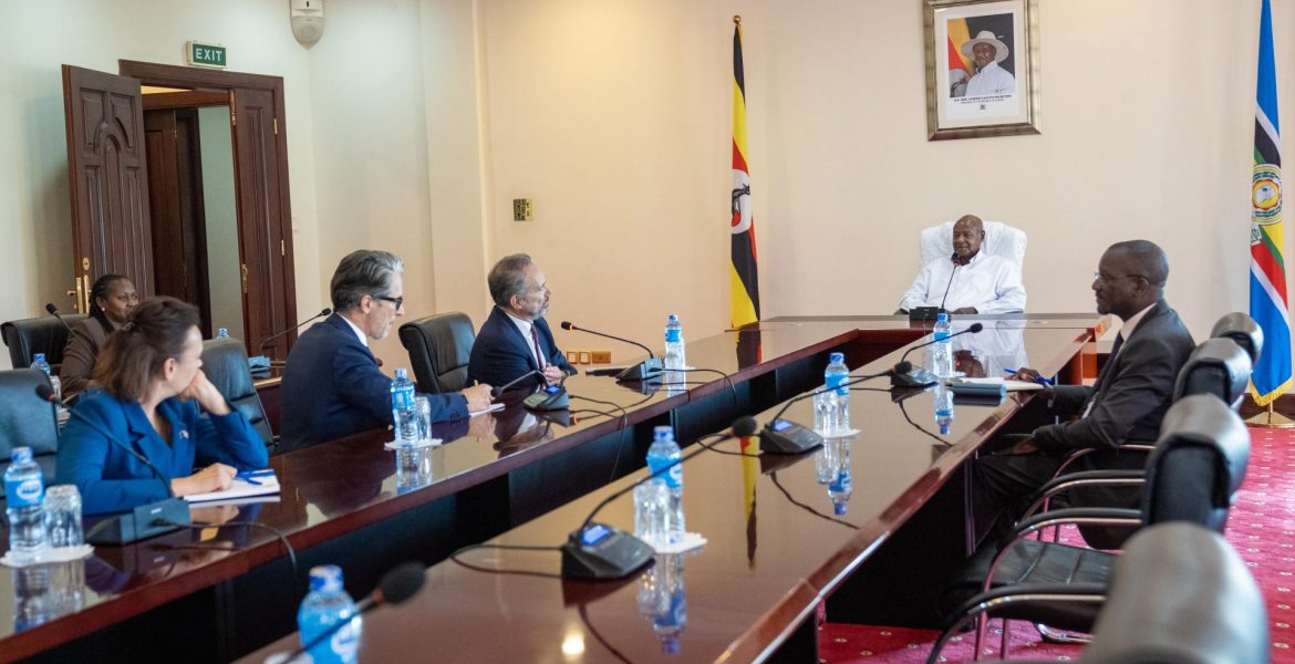 President Museveni meets EU Delegation at State house - Entebbe - 28-Oct-2026