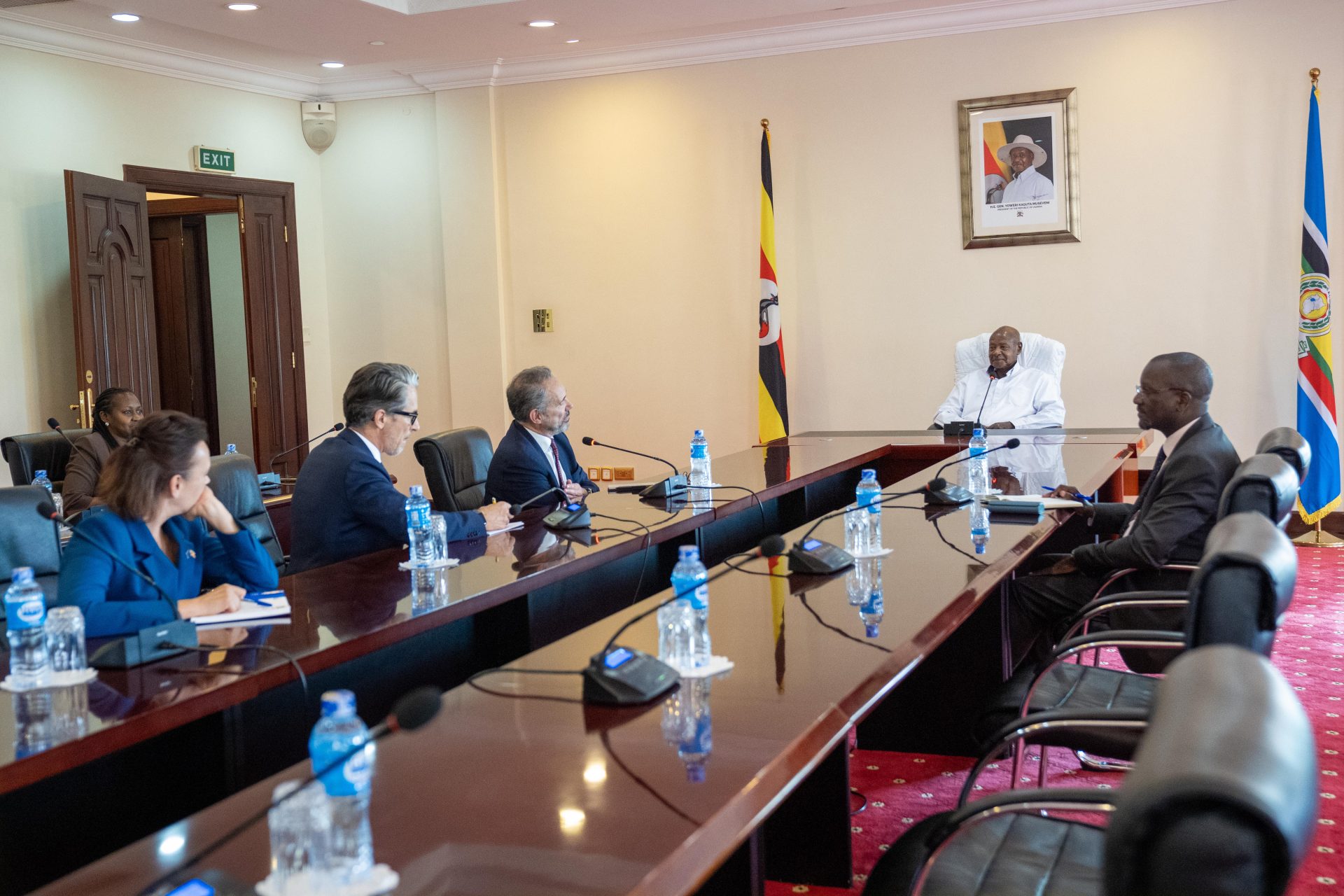 President Museveni meets EU Delegation at State house - Entebbe - 28-Oct-2026