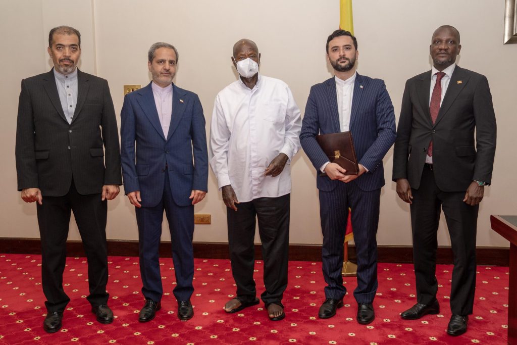 President Museveni meets Iranian Delegation at State house - Entebbe - 26-Oct-2026