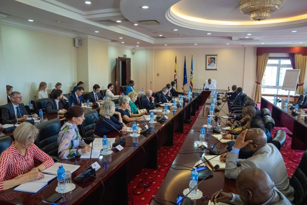 President Museveni meets resident Ambassadors from the European Union Member States accredited to Uganda - State House Entebbe - 14-Oct-2026