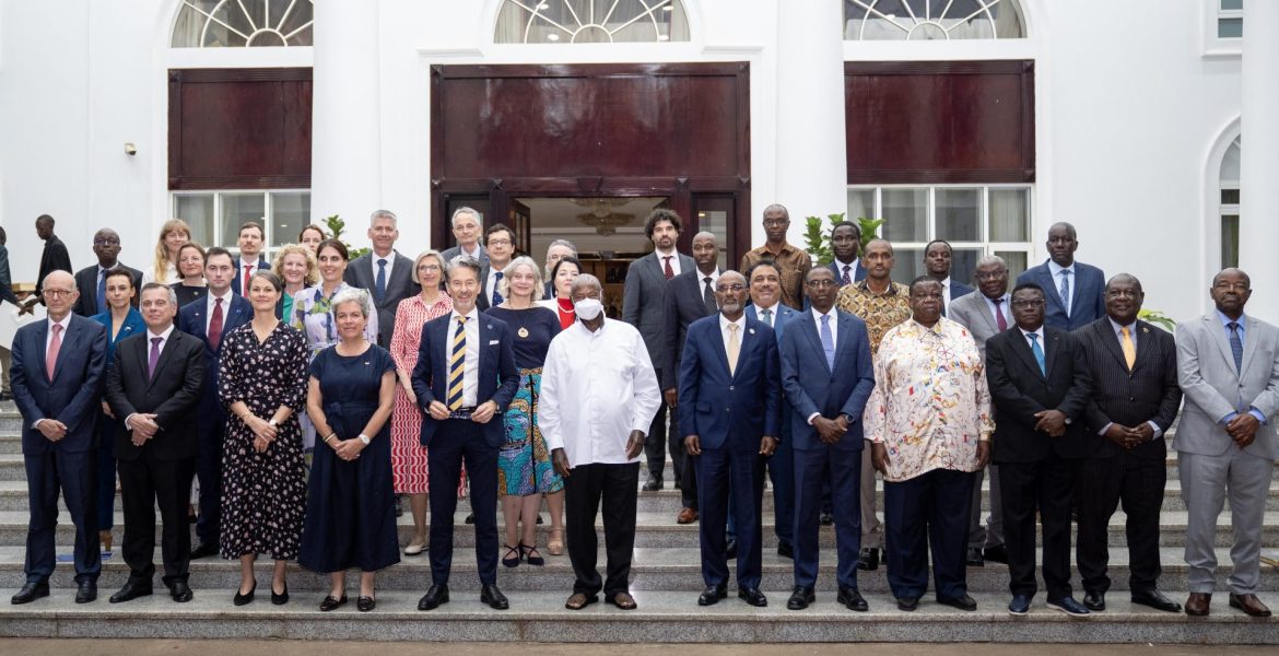 President Museveni meets resident Ambassadors from the European Union Member States accredited to Uganda - State House Entebbe - 14-Oct-2026