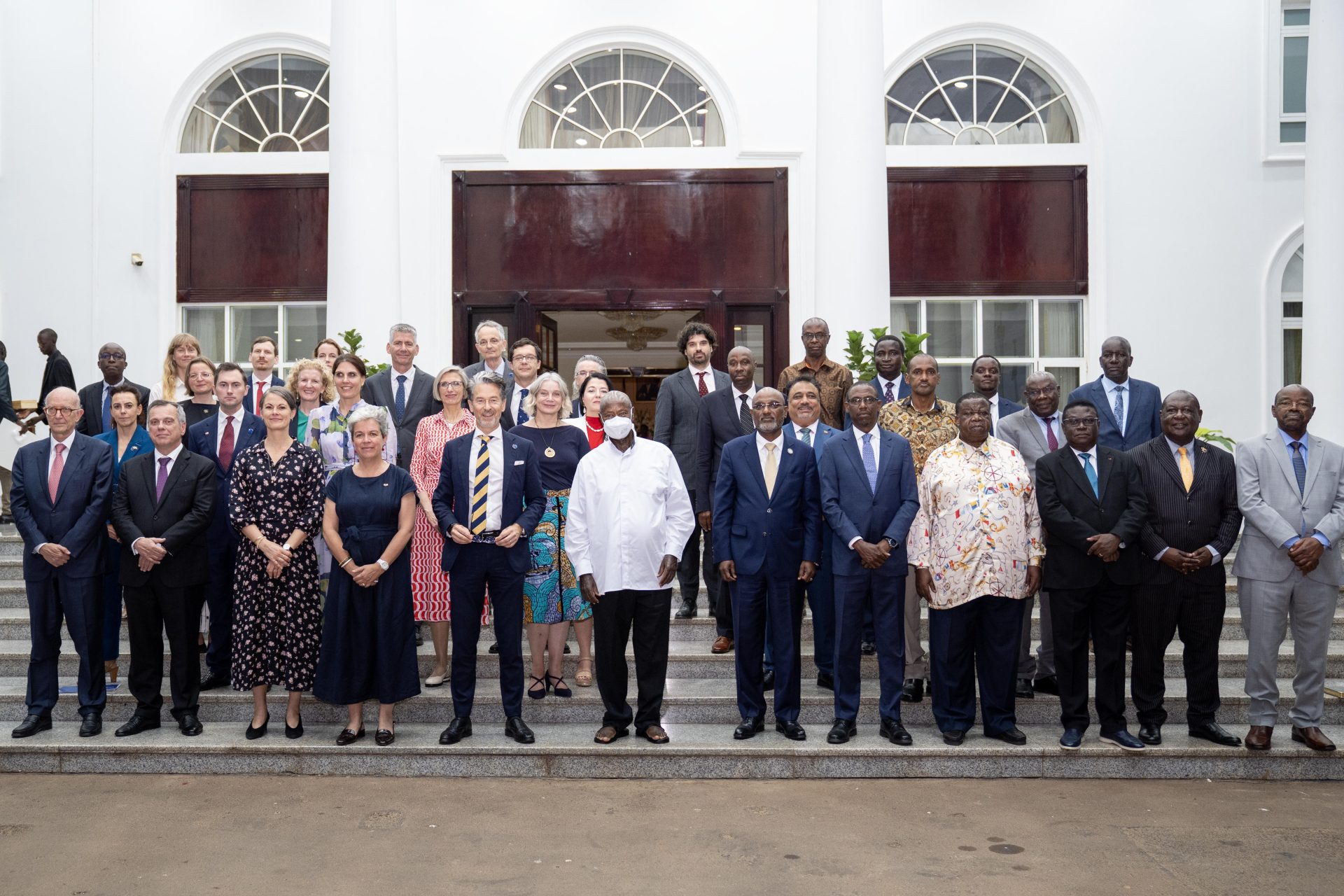 President Museveni meets resident Ambassadors from the European Union Member States accredited to Uganda - State House Entebbe - 14-Oct-2026