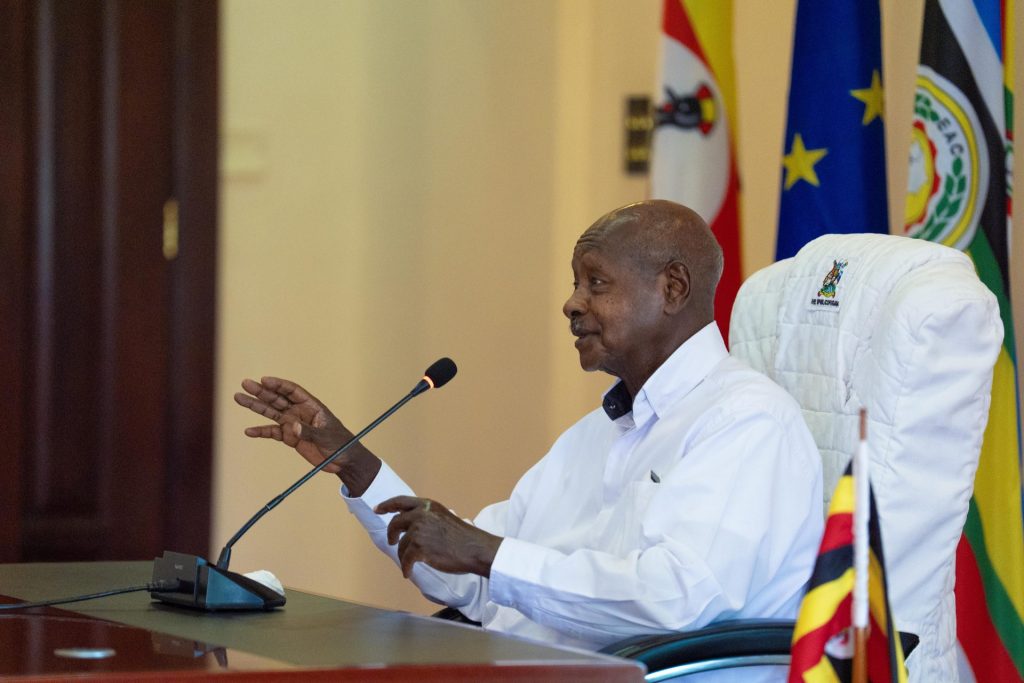 President Museveni meets resident Ambassadors from the European Union Member States accredited to Uganda - State House Entebbe - 14-Oct-2026