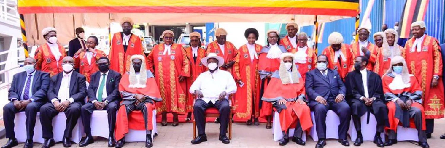 President Museveni and Judges.webp